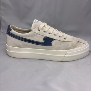 Stepney Workers Club Dellow S-Strike Sneakers Mens Size 43 Ercu Navy Suede Low